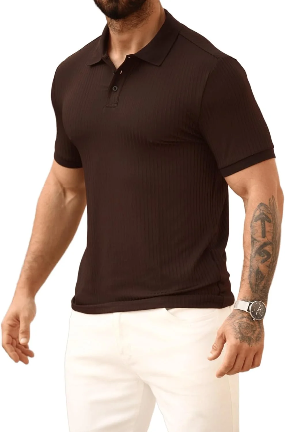 پولوشرت آستین کوتاه مردانه سن پائولو، تیشرت گلف مد تابستانی