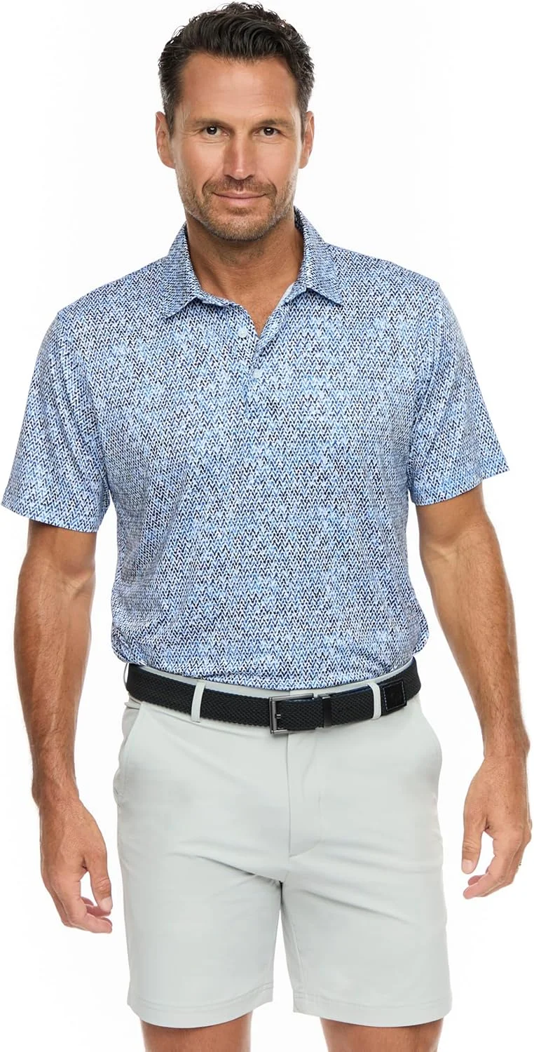 پولوشرت آستین کوتاه بافتنی مردانه رابرت گراهام مدل تورین