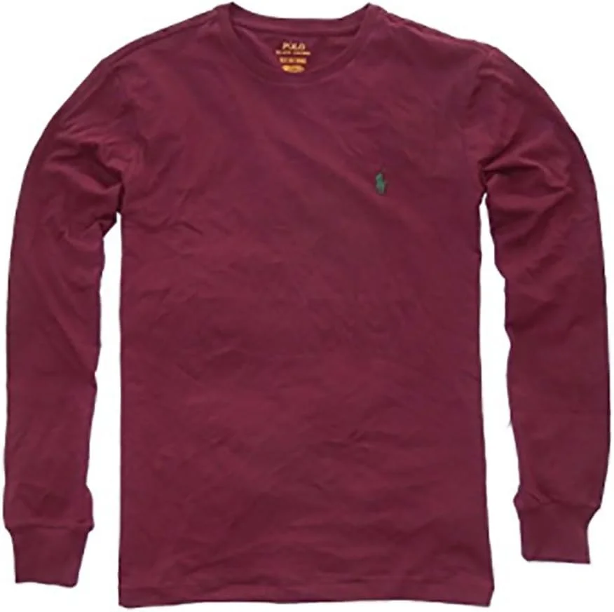 تی شرت آستین بلند مردانه پولو رالف لورن با فیت کلاسیک و بافت نرم تی شرت آستین بلند مردانه پولو رالف لورن با فیت کلاسیک و بافت نرم