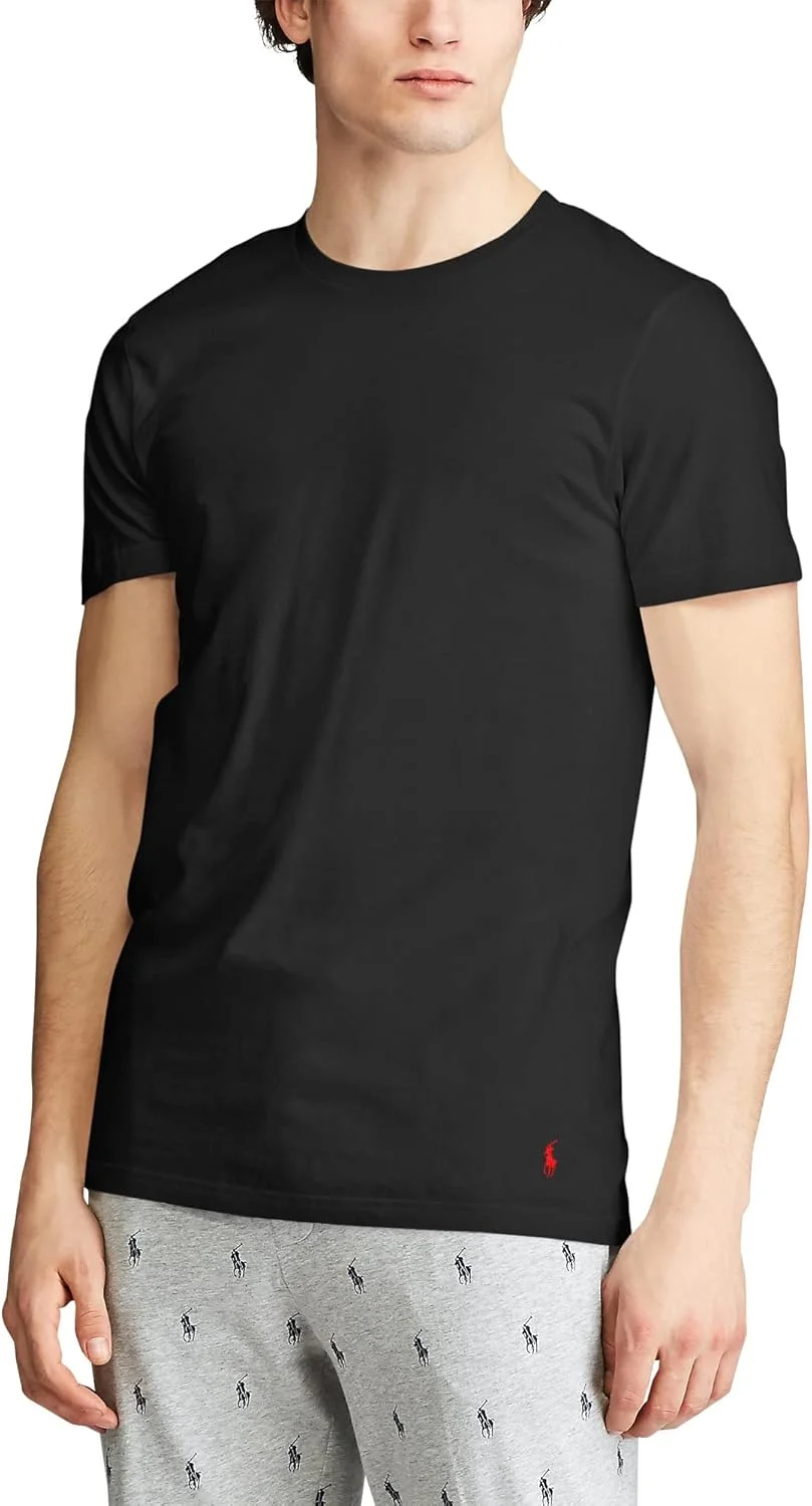 پک 5 عددی تی شرت یقه گرد کلاسیک پنبه ای پولو رالف لورن پک 5 عددی تی شرت یقه گرد کلاسیک پنبه ای پولو رالف لورن