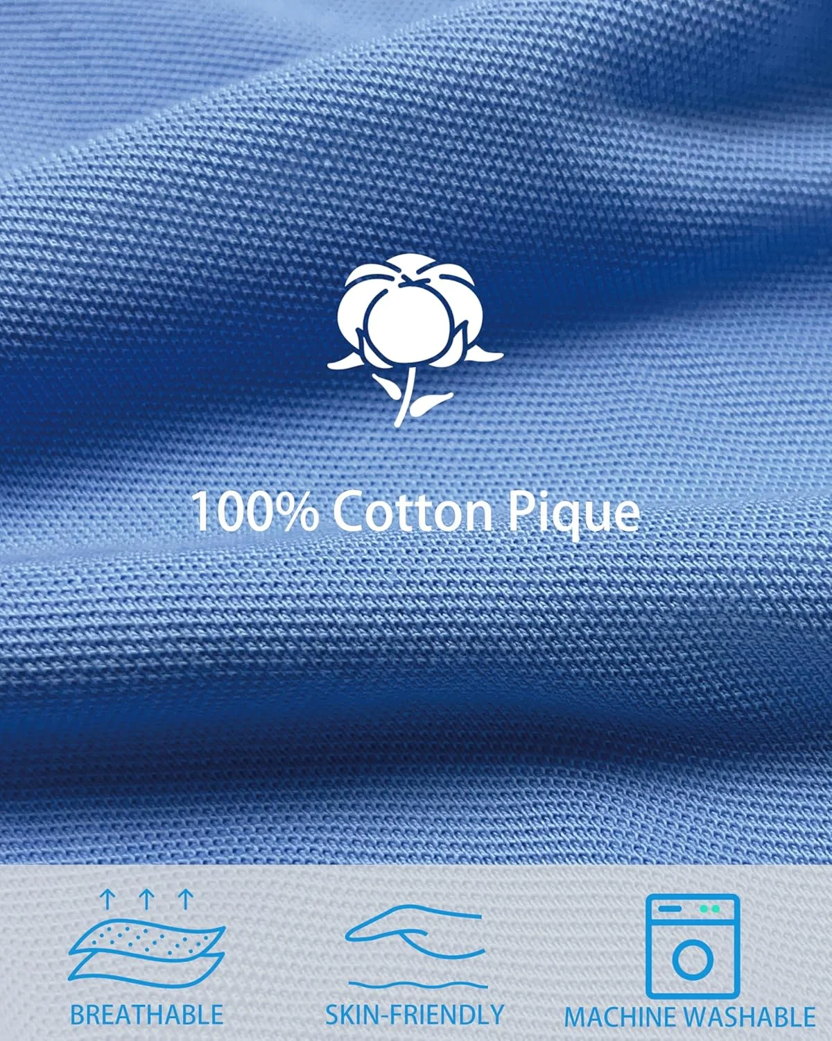 پولوشرت مردانه ناتریا آستین کوتاه 100% پنبه ای با قابلیت جذب رطوبت، یقه دار کلاسیک، مناسب گلف، تنیس، استفاده روزمره و استراحت مدل U09