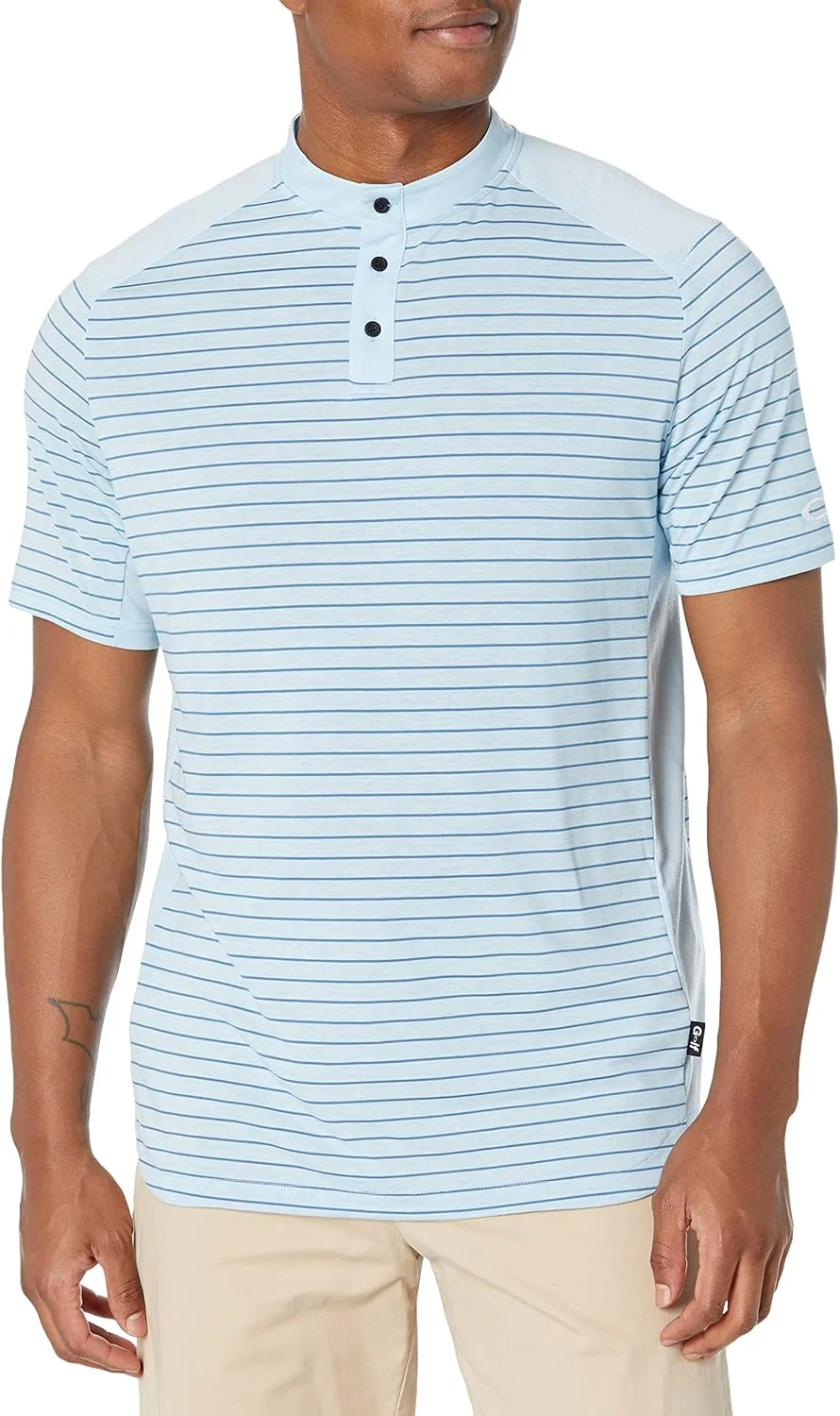 تی شرت مردانه اوکلی مدل Fringe Stripe تی شرت مردانه اوکلی مدل Fringe Stripe