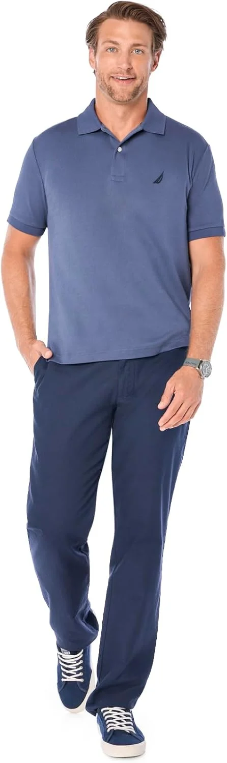 پولوشرت آستین کوتاه مردانه ناتیکا، مدل کلاسیک، پنبه نرم