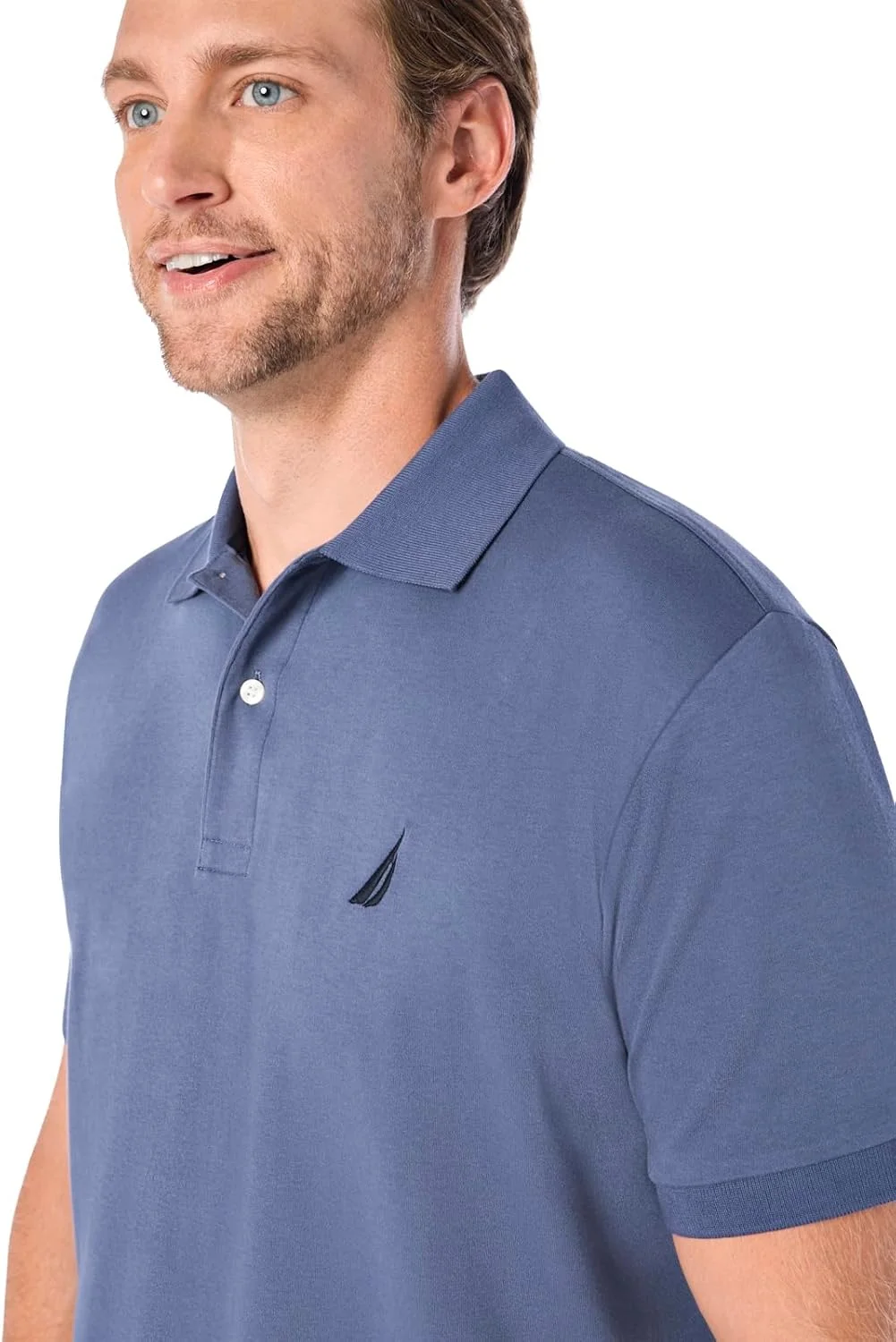 پولوشرت آستین کوتاه مردانه ناتیکا، مدل کلاسیک، پنبه نرم