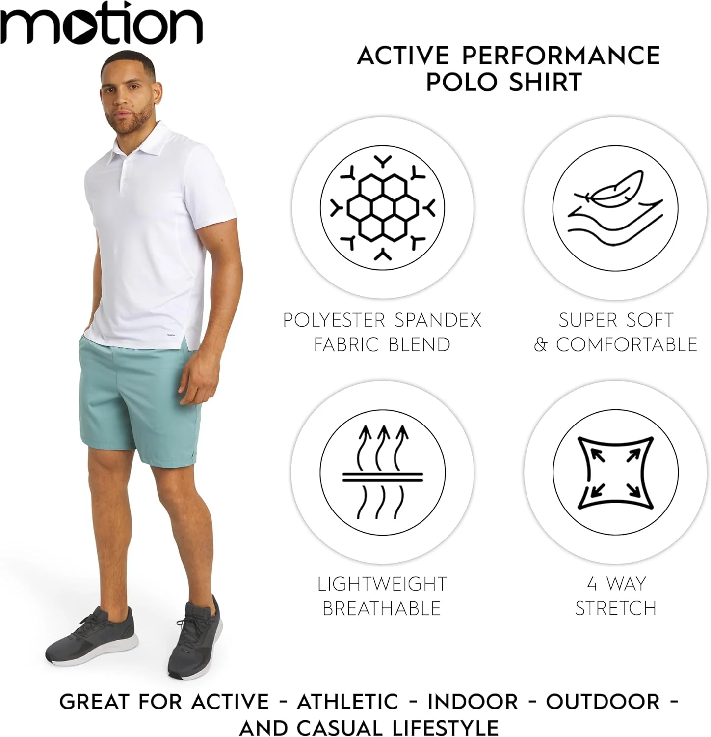 پولوشرت مردانه ورزشی و روزمره با فیت اسلیم، فوق العاده نرم و کشسان