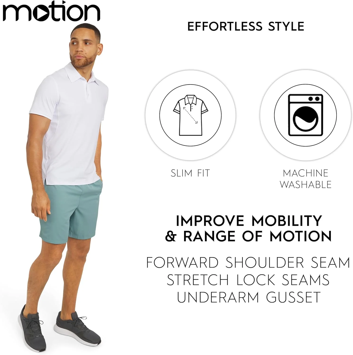 پولوشرت مردانه ورزشی و روزمره با فیت اسلیم، فوق العاده نرم و کشسان