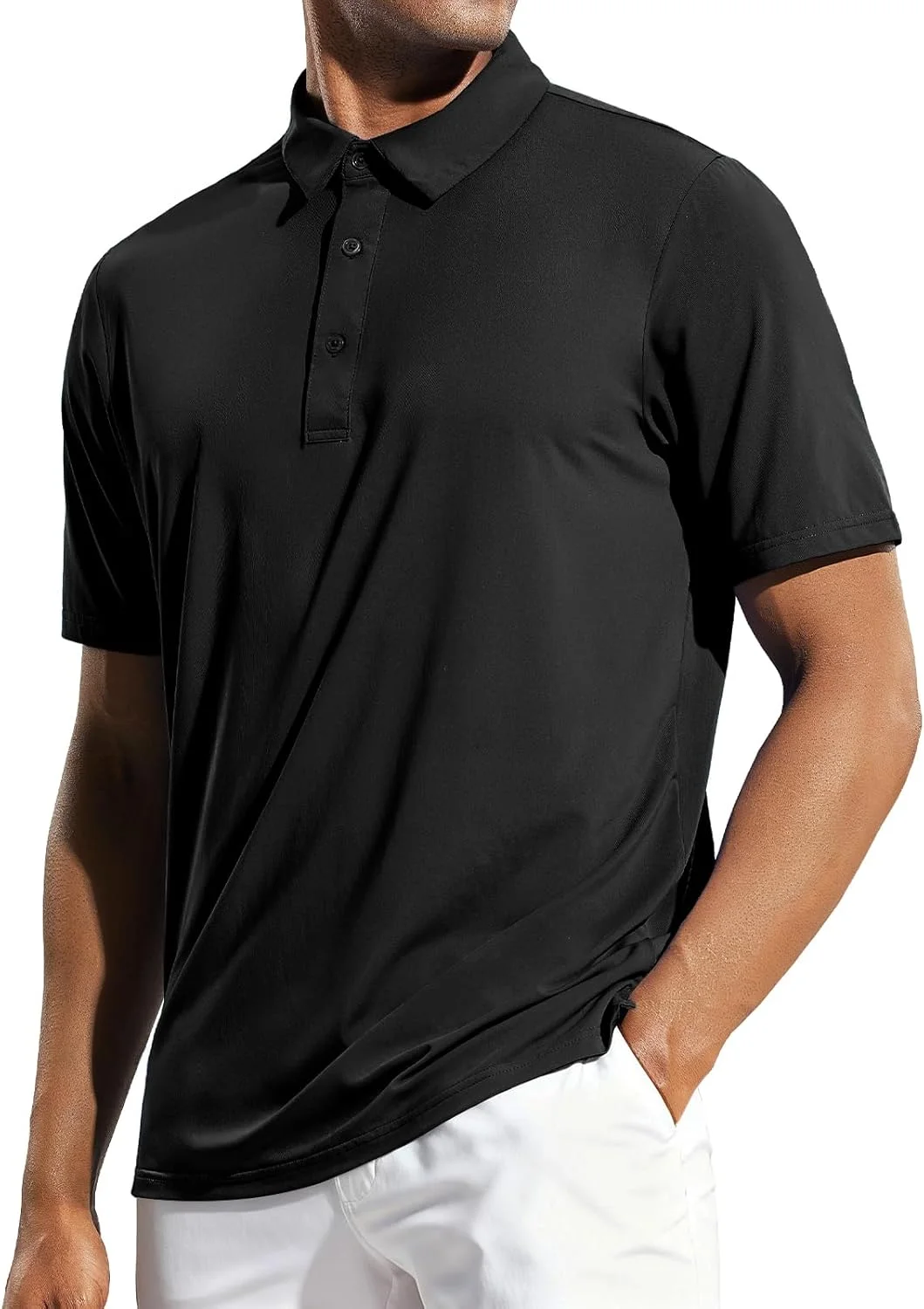 پولوشرت ورزشی مردانه MIER آستین کوتاه محافظت از آفتاب، مناسب ورزش های فضای باز و با قابلیت خشک شدن سریع پولوشرت ورزشی مردانه MIER آستین کوتاه محافظت از آفتاب، مناسب ورزش های فضای باز و با قابلیت خشک شدن سریع