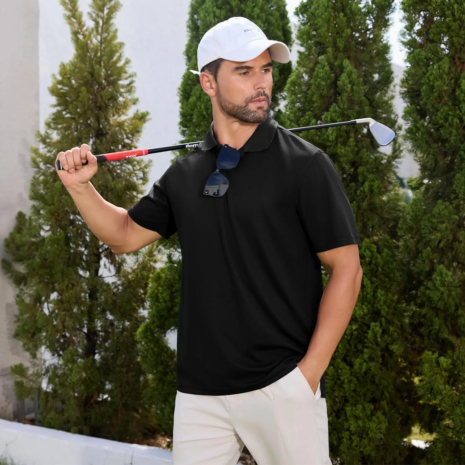 پولوشرت مردانه آستین کوتاه ورزشی با قابلیت خشک شدن سریع و جذب رطوبت - مناسب فعالیت های ورزشی و استفاده روزمره