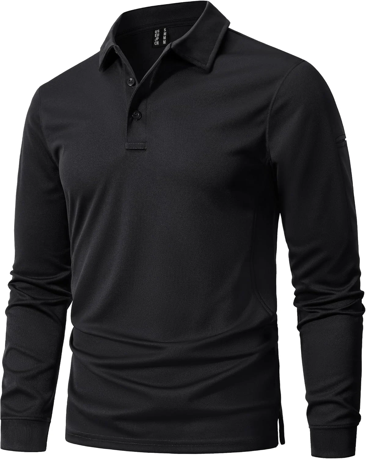 پولوشرت آستین بلند مردانه مَگنیویت، با قابلیت خشک شدن سریع، مناسب فعالیت های ورزشی و استفاده روزمره