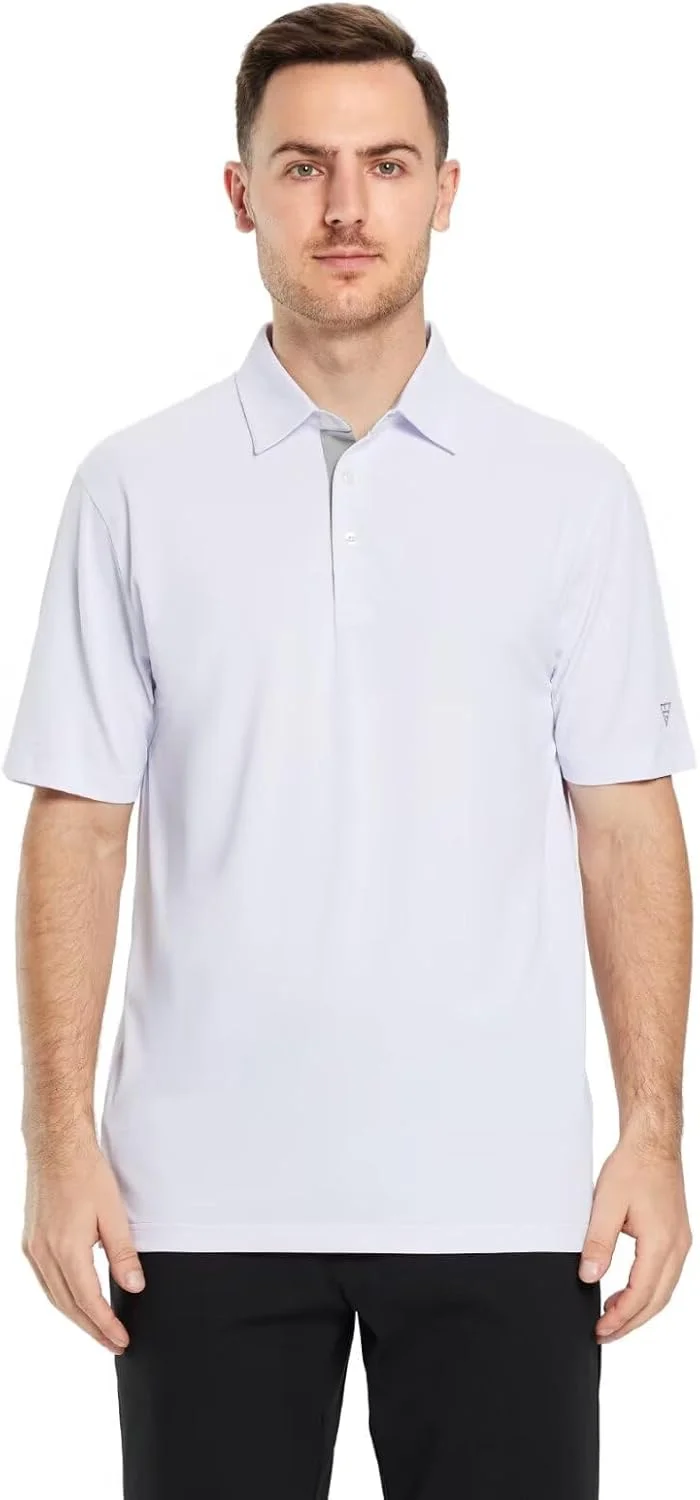 پیراهن گلف مردانه آستین کوتاه و بلند، با قابلیت جذب رطوبت و خشک شدن سریع، عملکرد عالی، مدل‌های ساده و غیررسمی