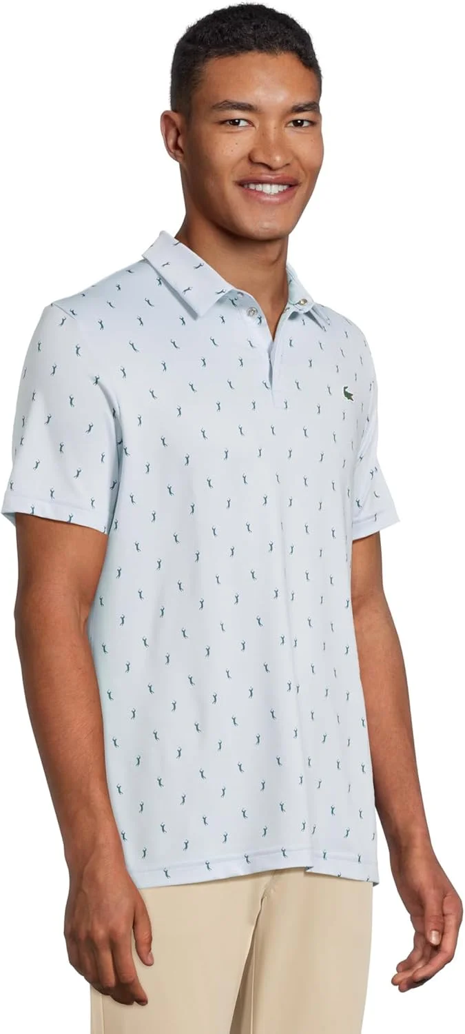 پولوشرت مردانه لاکست مناسب گلف با محافظت در برابر اشعه ماوراء بنفش