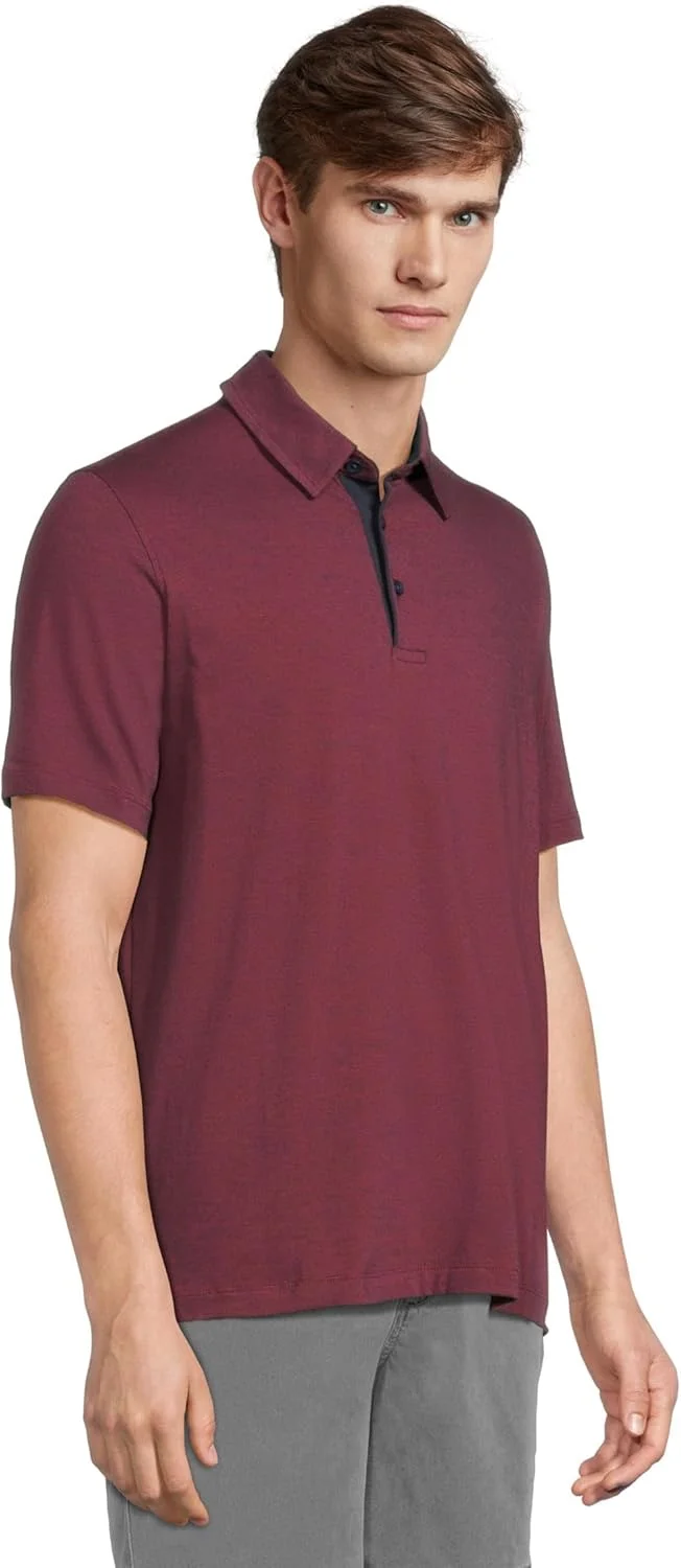 پولوشرت راه راه ظریف مردانه جانستون اند مورفی پولوشرت راه راه ظریف مردانه جانستون اند مورفی