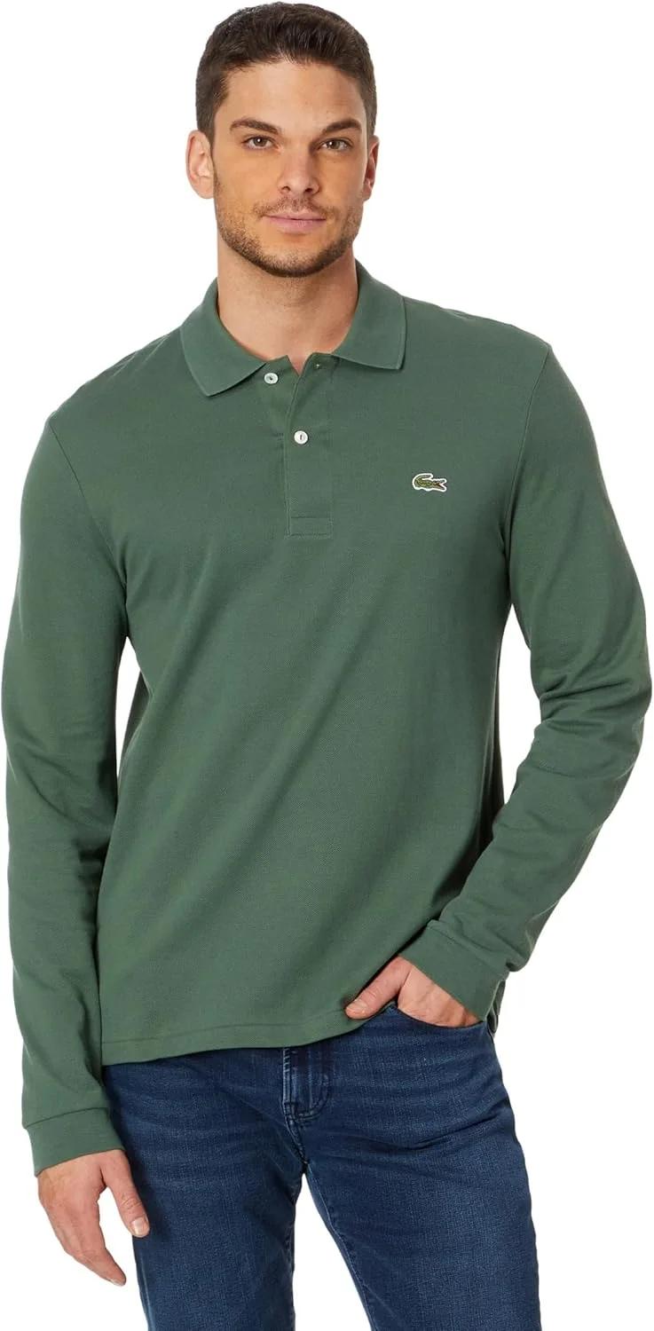 پولوشرت آستین بلند مردانه کلاسیک لاکوست پولوشرت آستین بلند مردانه کلاسیک لاکوست