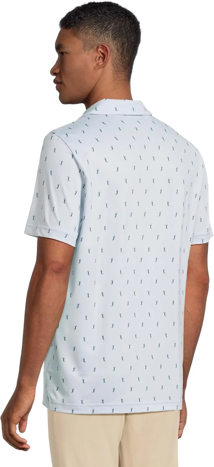 پولوشرت مردانه لاکست مناسب گلف با محافظت در برابر اشعه ماوراء بنفش