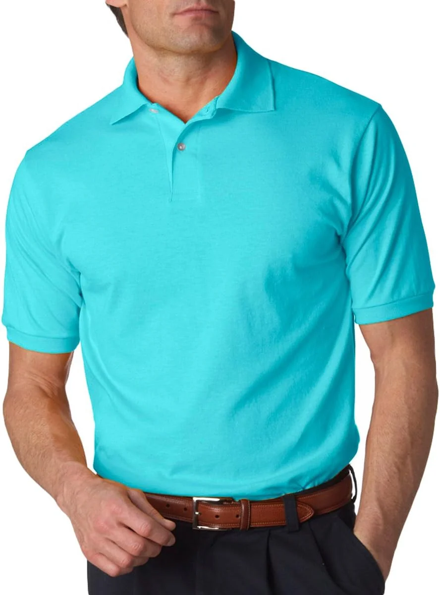 پولوشرت آستین کوتاه مردانه JERZEES با محافظ لکه پولوشرت آستین کوتاه مردانه JERZEES با محافظ لکه