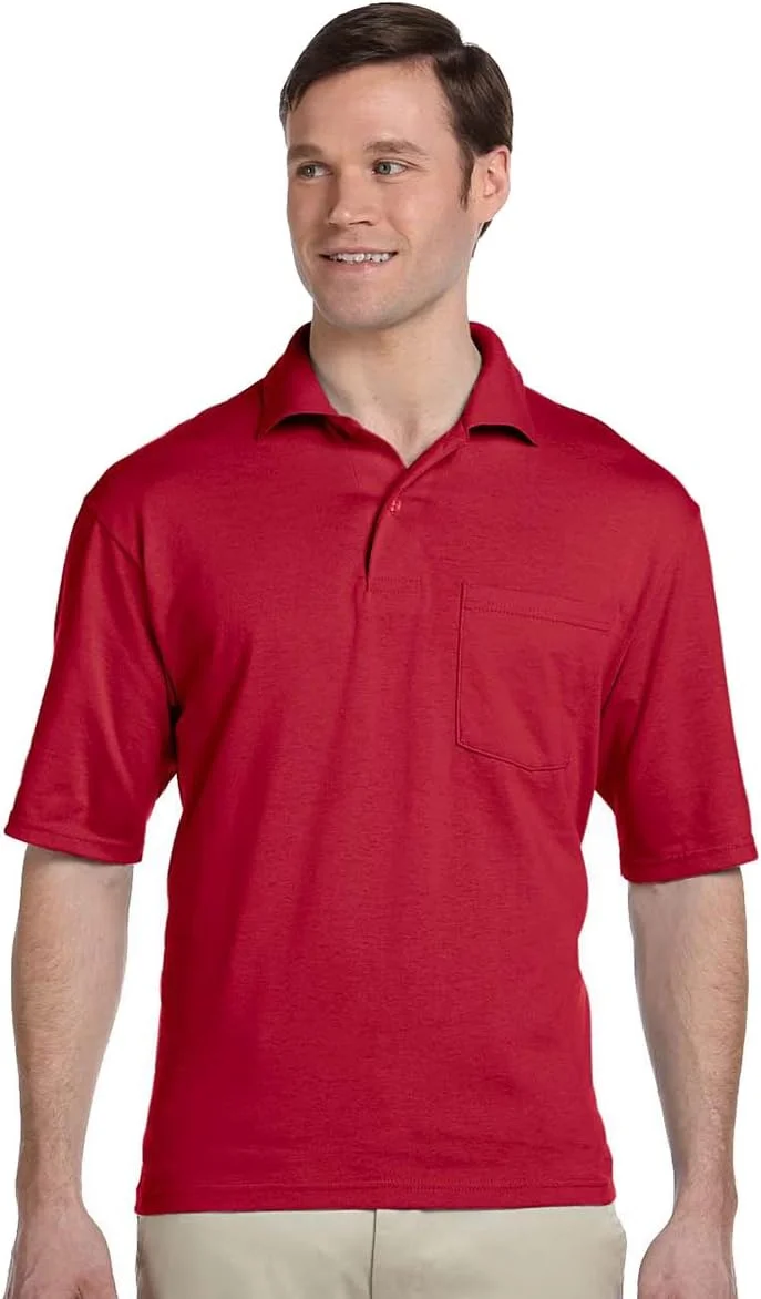 پولوشرت آستین کوتاه مردانه Jerzees با فناوری SpotShield