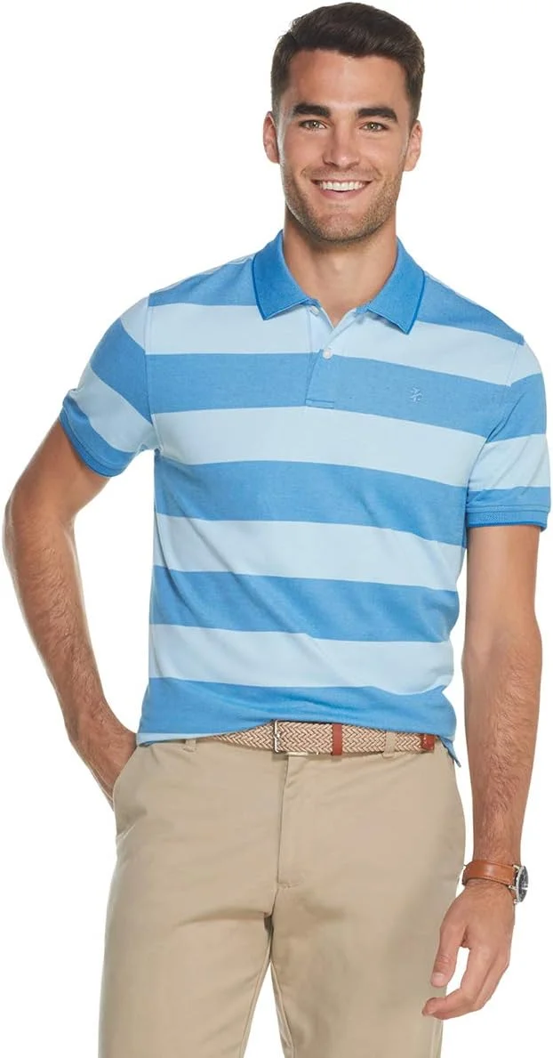 پولوشرت آستین کوتاه راه راه مردانه ایزود پولوشرت آستین کوتاه راه راه مردانه ایزود