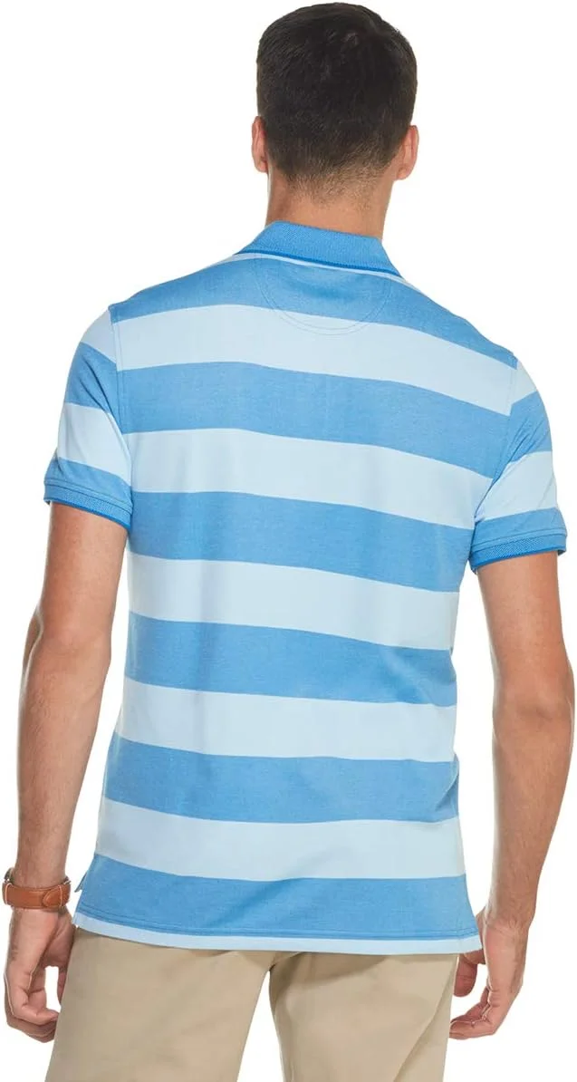 پولوشرت آستین کوتاه راه راه مردانه ایزود