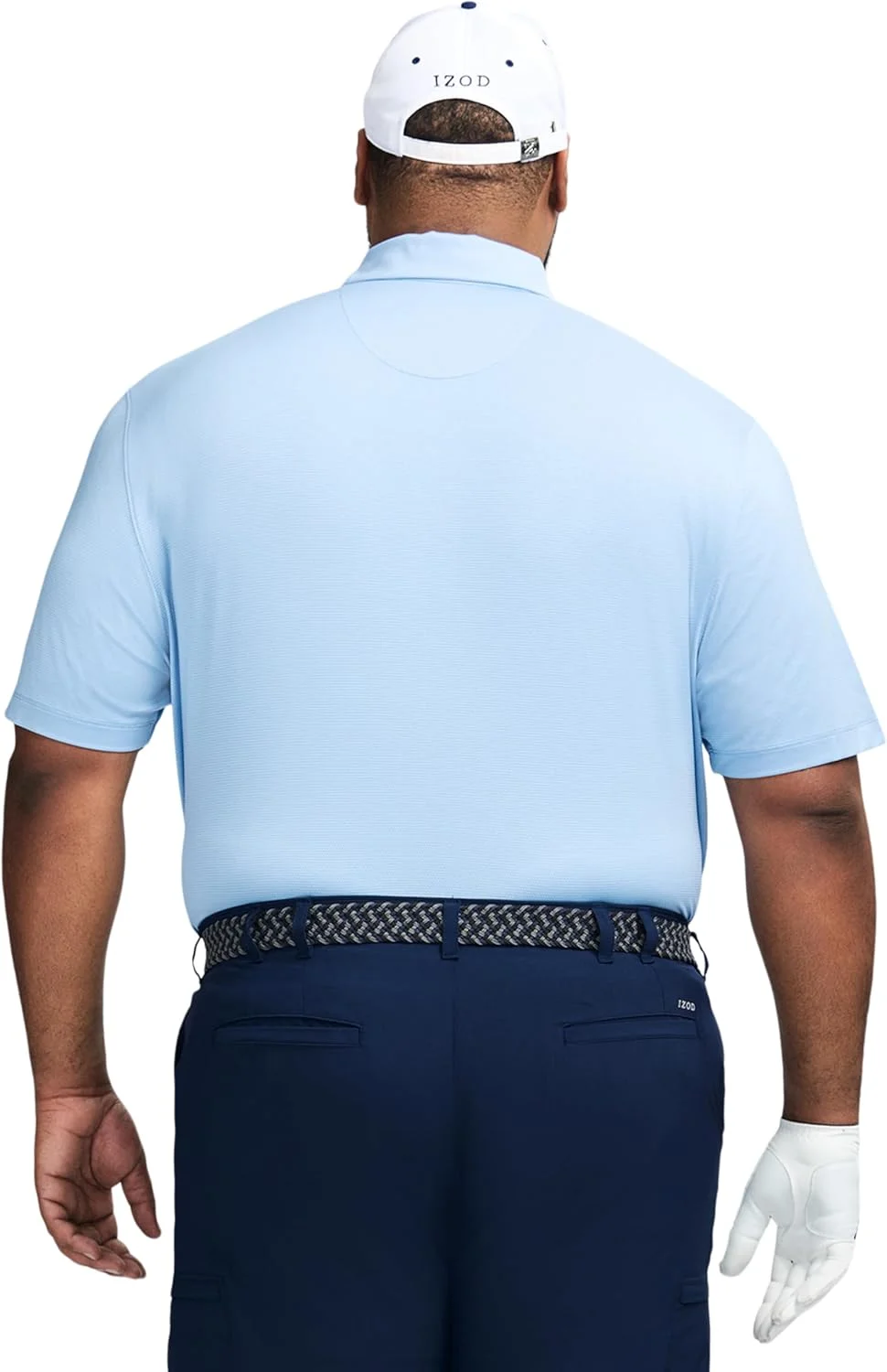 پولوشرت مردانه آیزود بیگ اند تال Swingflex با بافت توری