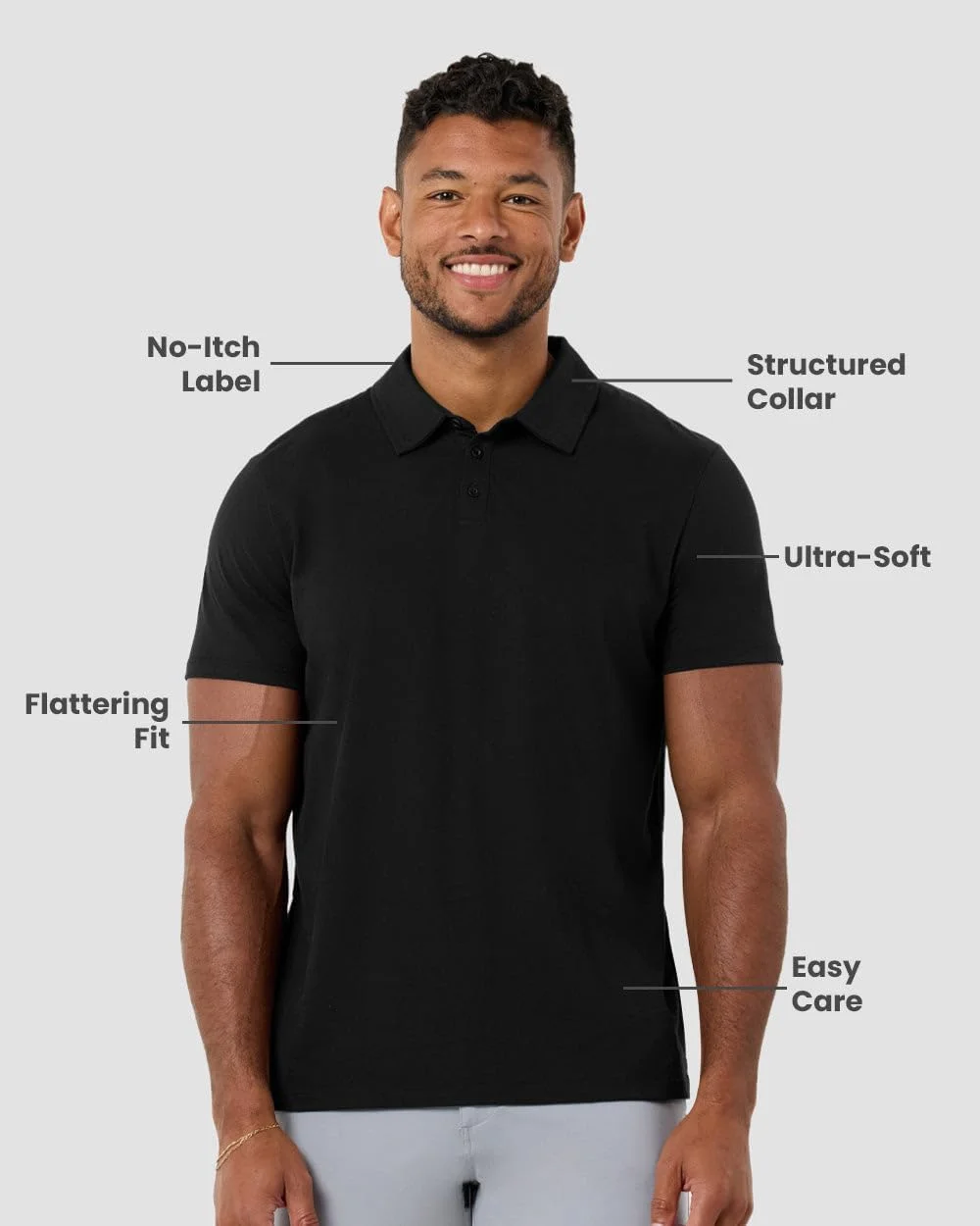 پولوشرت مردانه INTO THE AM - آستین کوتاه یقه دار، سایز S تا 4XL، مناسب کار پولوشرت مردانه INTO THE AM - آستین کوتاه یقه دار، سایز S تا 4XL، مناسب کار