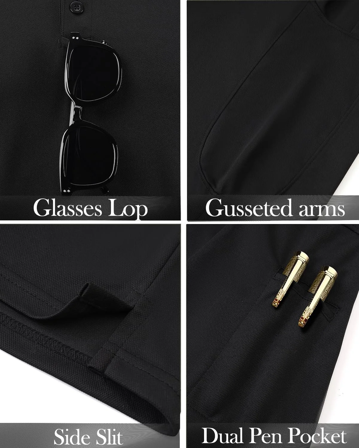 پولوشرت آستین کوتاه و بلند مردانه GYMELITE، تیشرت ورزشی با قابلیت خشک شدن سریع و جذب رطوبت، مناسب برای کار، ورزش و استفاده روزمره پولوشرت آستین کوتاه و بلند مردانه GYMELITE، تیشرت ورزشی با قابلیت خشک شدن سریع و جذب رطوبت، مناسب برای کار، ورزش و استفاده روزمره