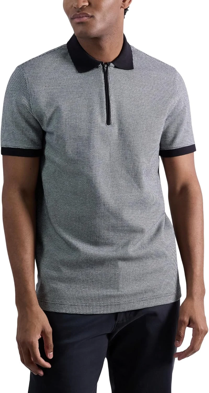 پولوشرت آستین کوتاه مردانه زیپ‌دار با کیفیت عالی