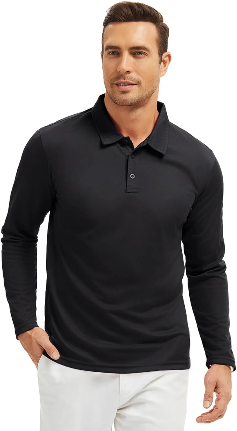 پولوشرت آستین کوتاه و بلند مردانه GYMELITE، تیشرت ورزشی با قابلیت خشک شدن سریع و جذب رطوبت، مناسب برای کار، ورزش و استفاده روزمره پولوشرت آستین کوتاه و بلند مردانه GYMELITE، تیشرت ورزشی با قابلیت خشک شدن سریع و جذب رطوبت، مناسب برای کار، ورزش و استفاده روزمره