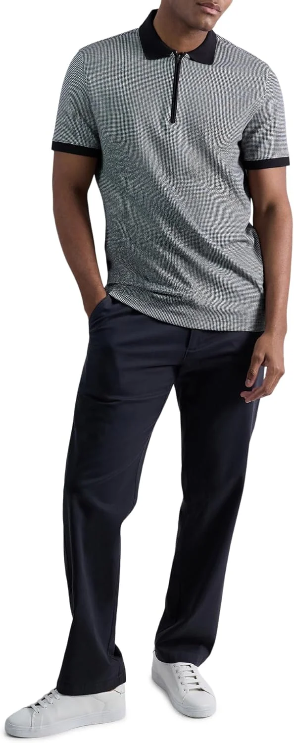 پولوشرت آستین کوتاه مردانه زیپ‌دار با کیفیت عالی