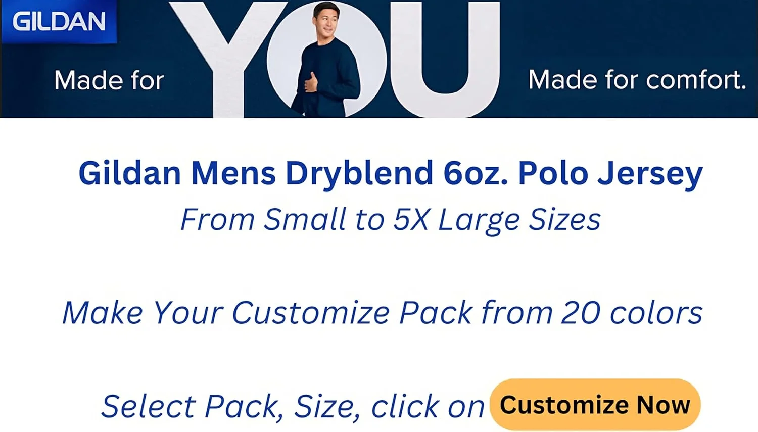 پولوشرت مردانه Gildan، مدل مدرن، ترکیب پنبه، آستین کوتاه، بسته چندتایی 1I2I6I10 - مجموعه رنگی خود را بسازید!
