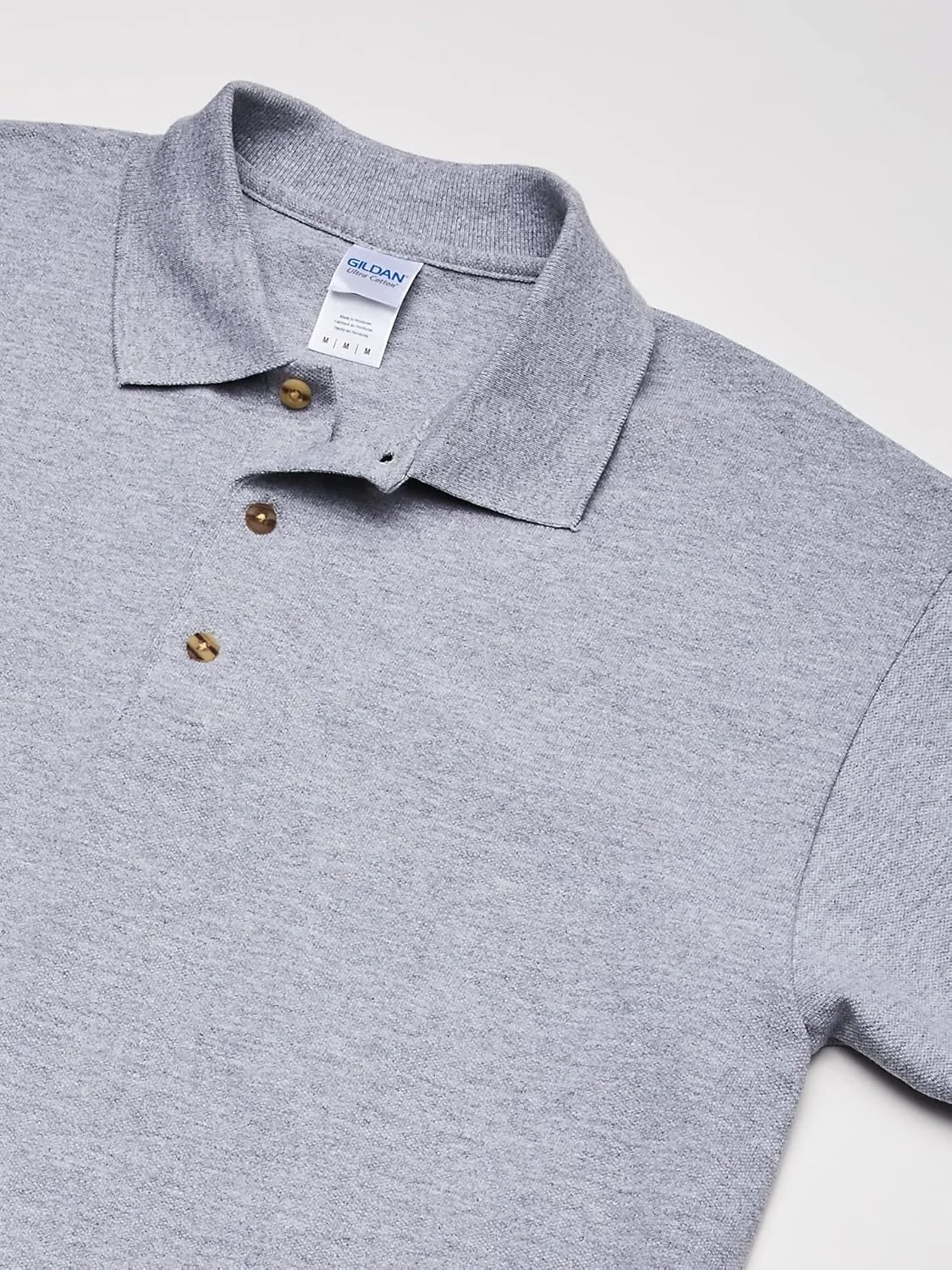 پیراهن ورزشی پنبه ای یقه دار بزرگسالان گیلدان، مدل G3800، بسته 2 عددی