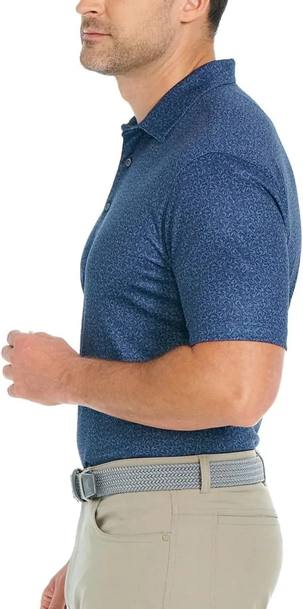 پولوشرت مردانه گرگ نورمن ML75 با قابلیت دفع رطوبت و محافظت در برابر اشعه ماوراء بنفش 50+