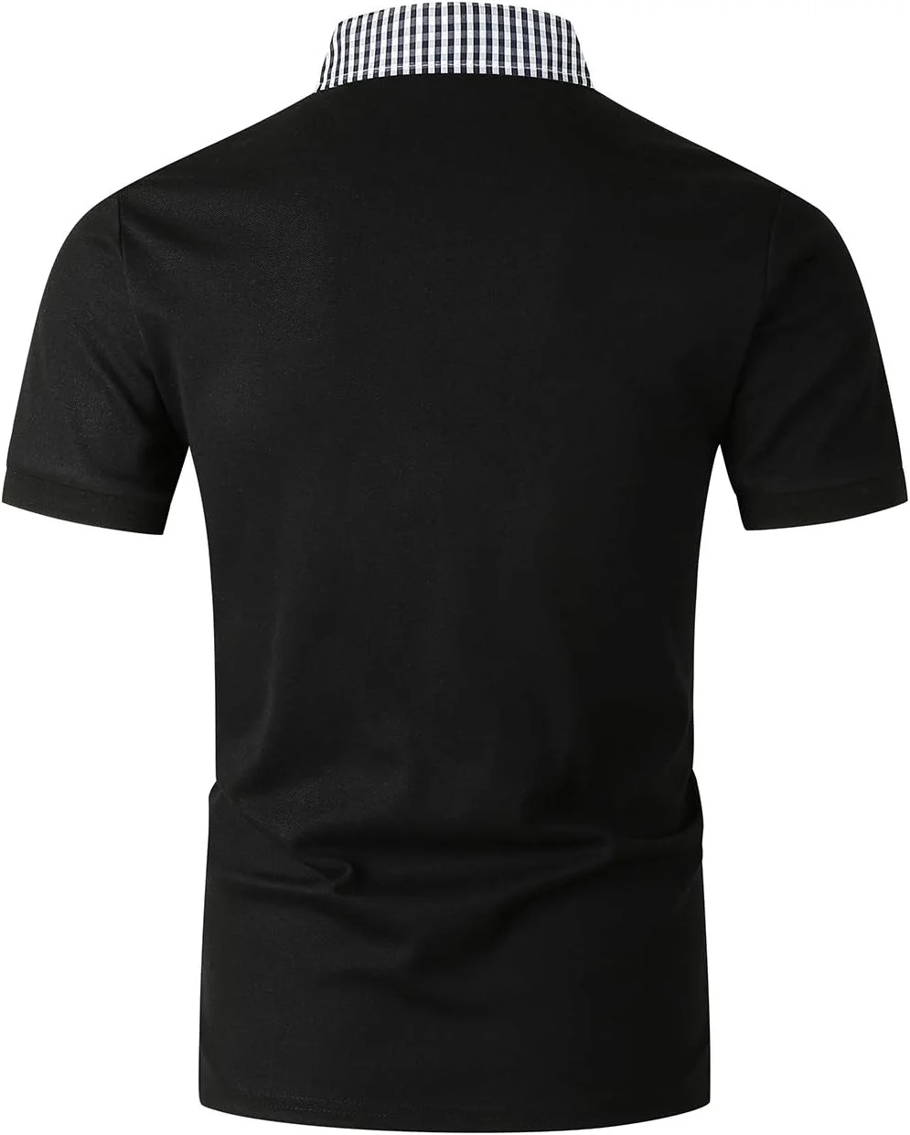 پولوشرت مردانه آستین کوتاه مدل Slim Fit طرح چهارخانه