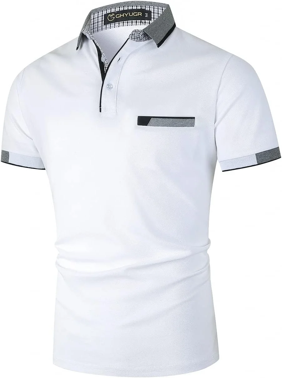 پولوشرت مردانه آستین کوتاه، پولوشرت غیررسمی با رنگ متضاد پولوشرت مردانه آستین کوتاه، پولوشرت غیررسمی با رنگ متضاد