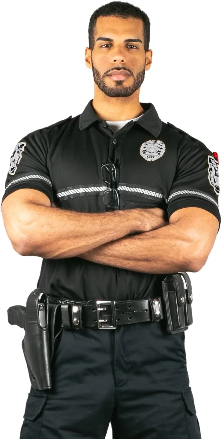 پیراهن پولو گشت دوچرخه سواری با نشان امنیتی درجه یک، تکه دوزی، جیب زیپ دار و نوارهای بازتابنده پیراهن پولو گشت دوچرخه سواری با نشان امنیتی درجه یک، تکه دوزی، جیب زیپ دار و نوارهای بازتابنده