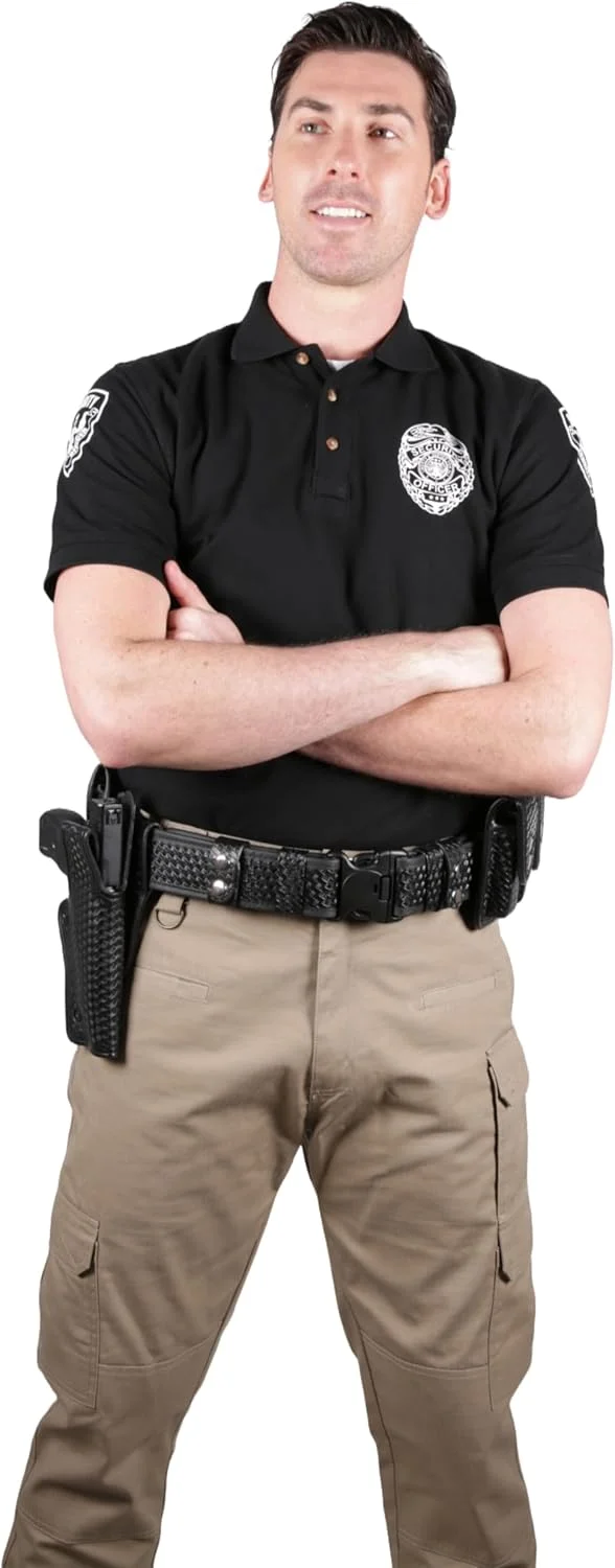 پولوشرت های امنیتی پلی کتان مشکی درجه یک پولوشرت های امنیتی پلی کتان مشکی درجه یک