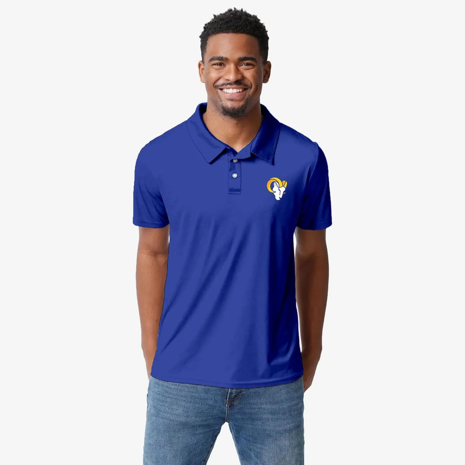 پولوشرت آستین کوتاه مردانه با لوگوی اصلی تیم فوتبال NFL