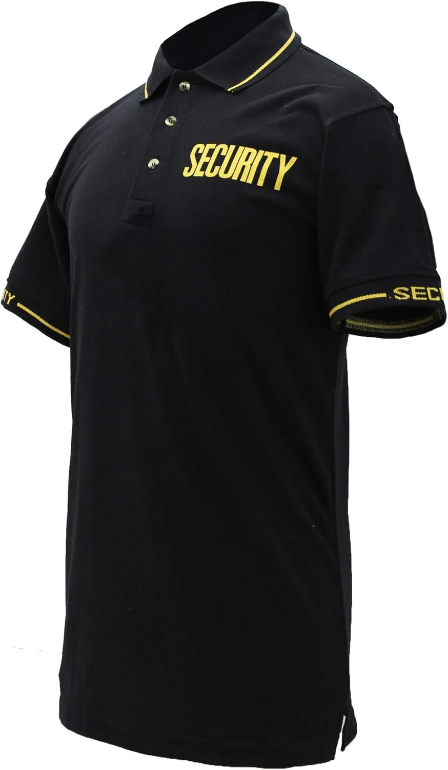 پولوشرت امنیتی تاکتیکی پلی کتان درجه یک با آستین ها و یقه های بافته شده امنیتی