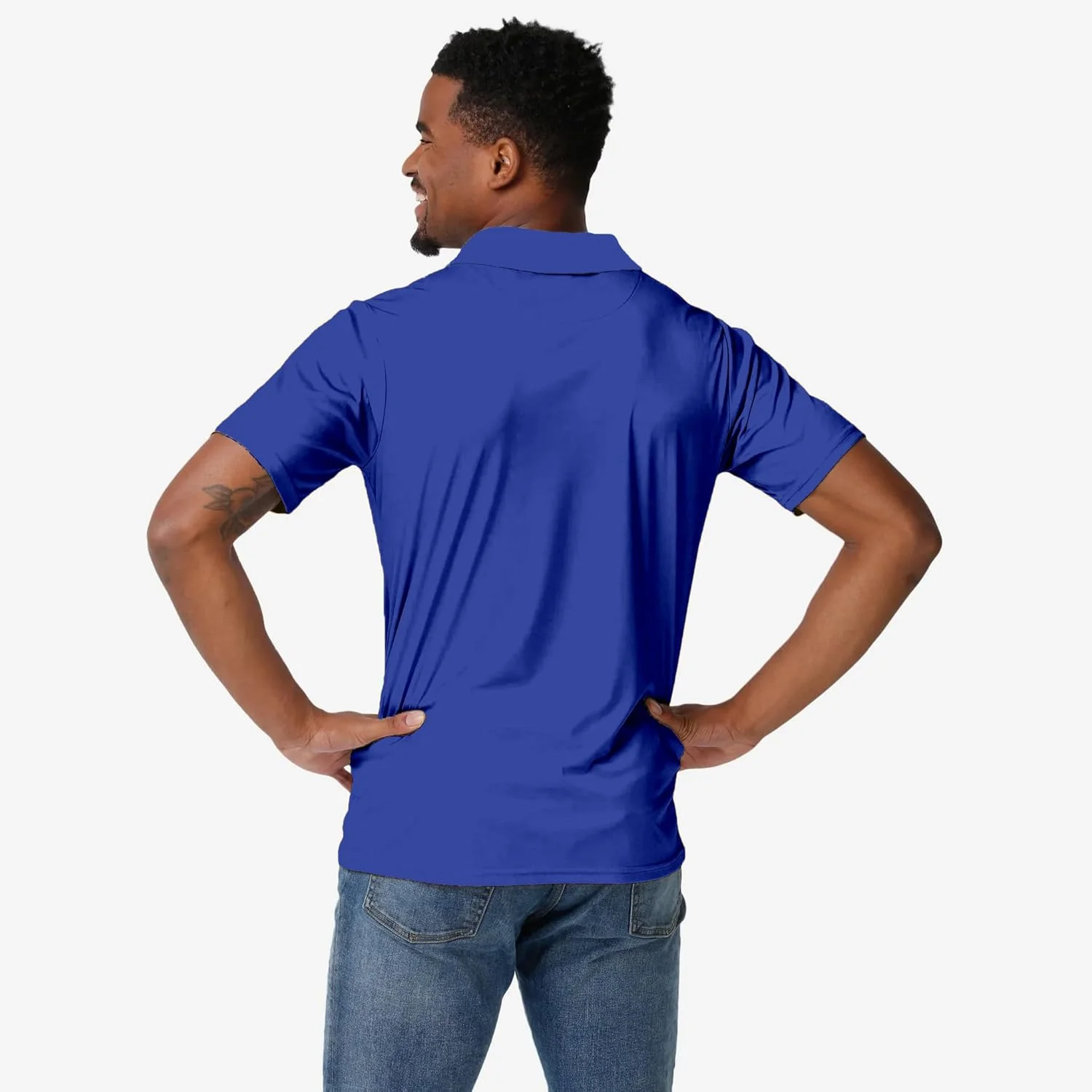 پولوشرت آستین کوتاه مردانه با لوگوی اصلی تیم فوتبال NFL