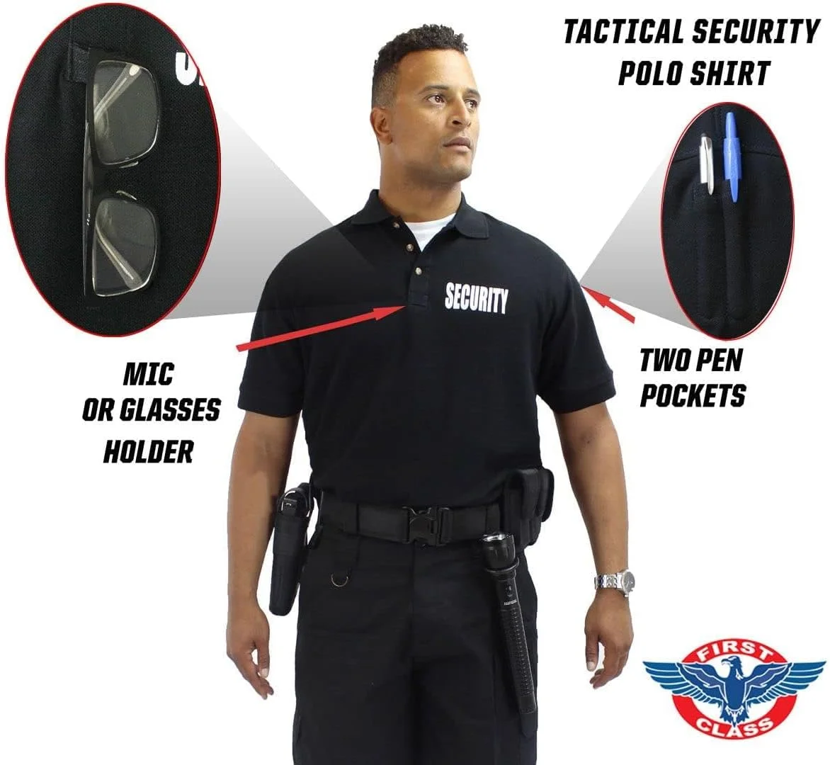 پولوشرت تاکتیکی پلی کتان درجه یک - پیراهن افسر حراست