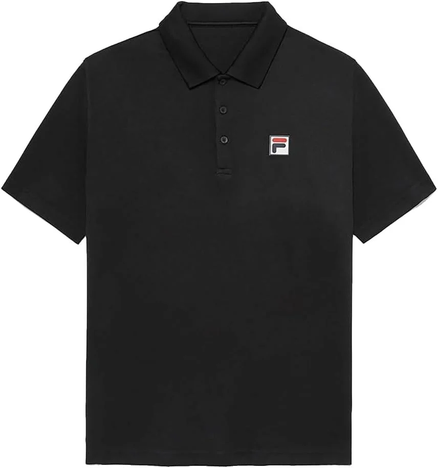 پولوشرت مردانه فیلا مدل Pique مشکی سایز XL پولوشرت مردانه فیلا مدل Pique مشکی سایز XL