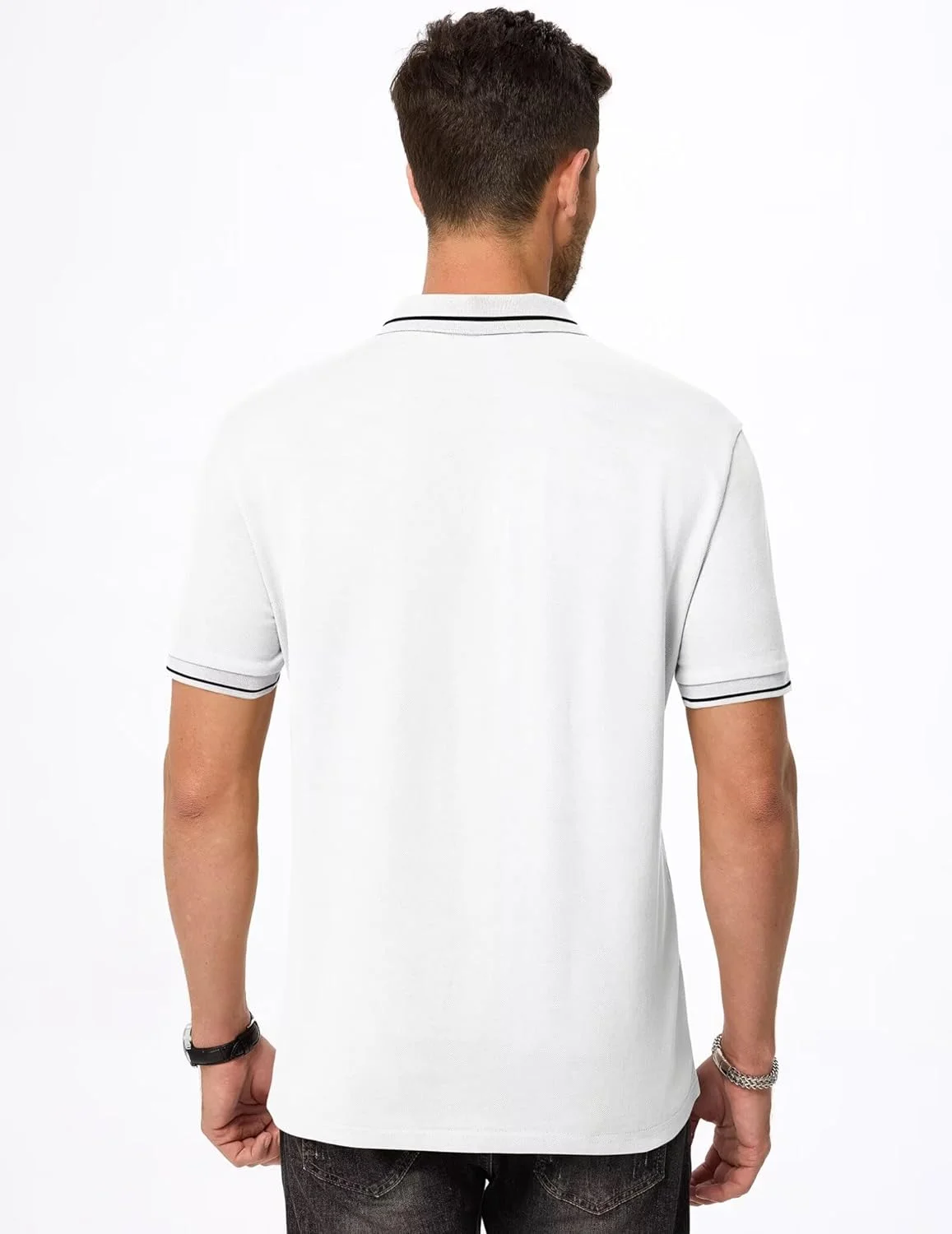 پولوشرت مردانه، مدل کلاسیک، دکمه دار، آستین کوتاه، تیشرت نخی پایه، مناسب گلف و کار پولوشرت مردانه، مدل کلاسیک، دکمه دار، آستین کوتاه، تیشرت نخی پایه، مناسب گلف و کار