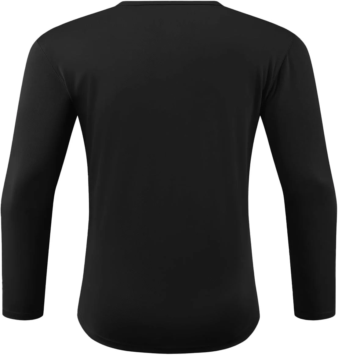 تی شرت آستین بلند مردانه مدل هنلی، تی شرت یقه دار دکمه دار سبک و راحت با قابلیت خشک شدن سریع