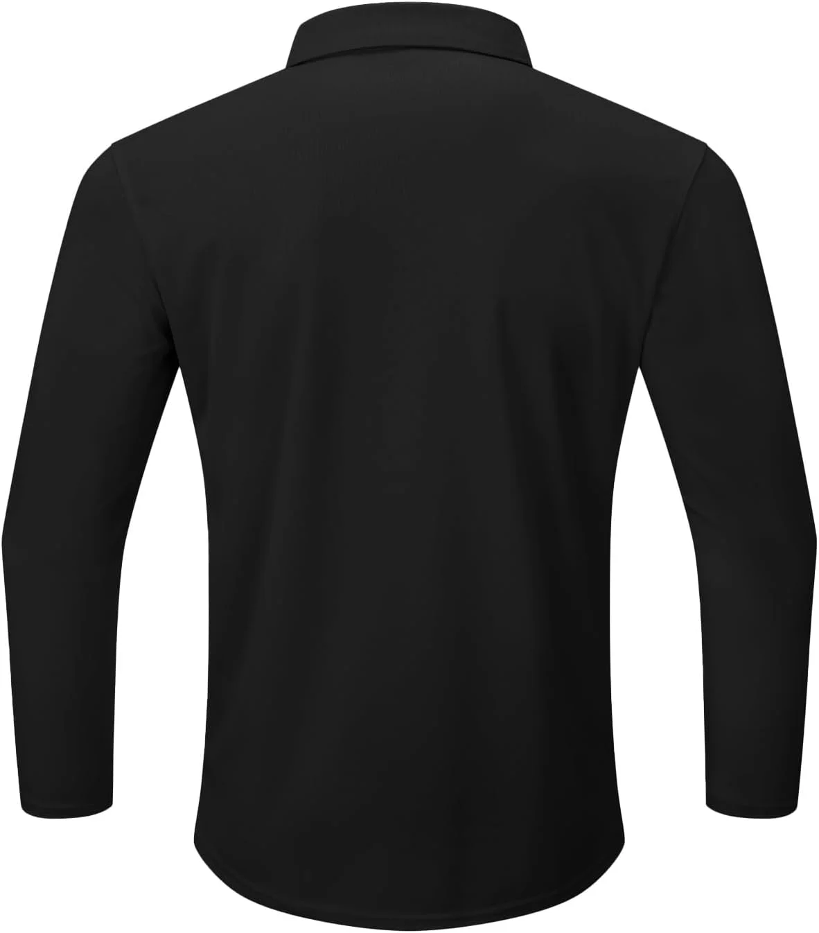 پولوشرت آستین بلند مردانه با قابلیت جذب رطوبت و خشک شدن سریع، مناسب برای عملکرد تاکتیکی، یقه دار، غیررسمی، گلف و تنیس