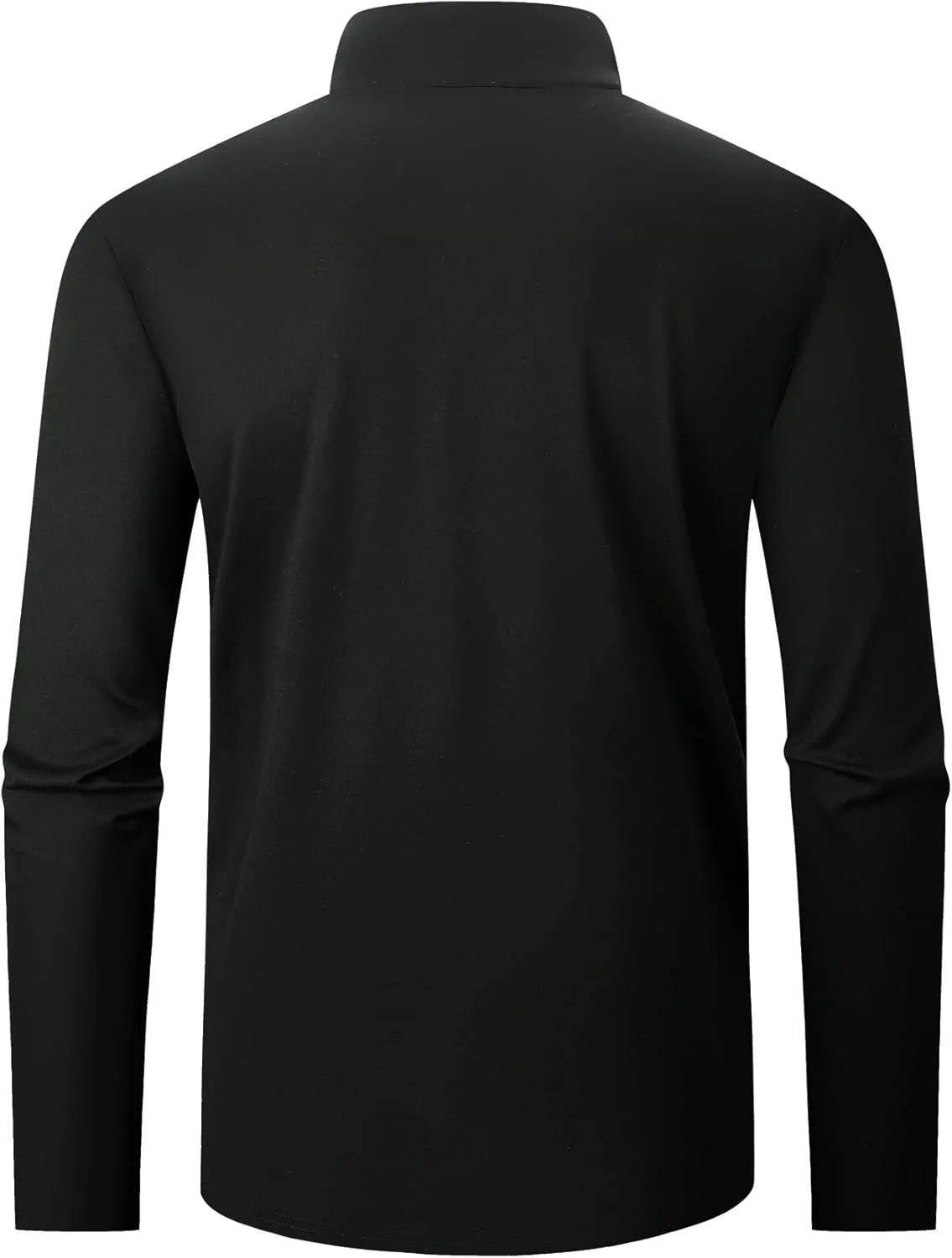 پلیور مردانه آستین بلند زیپ دار Damipow، مناسب گلف، پیراهن ورزشی زیپ دار، پولوشرت ورزشی مناسب دویدن و فعالیت های خارج از منزل برای مردان