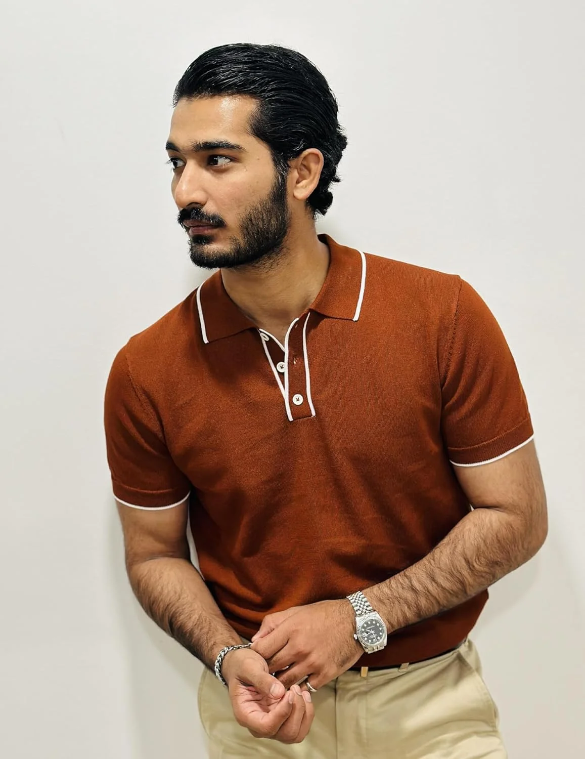 پولوشرت بافتنی مردانه COOFANDY آستین کوتاه، پولوشرت کشی وینتیج، تیشرت های گلف تابستانی غیر رسمی