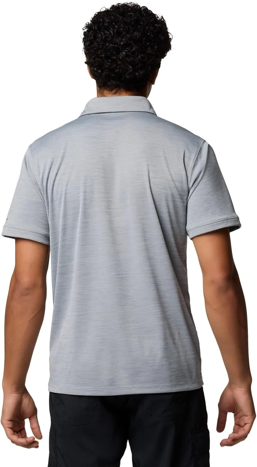 پولوشرت بافتنی مردانه کلمبیا مدل Sage Peak