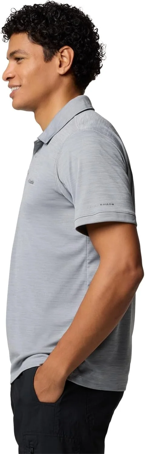 پولوشرت بافتنی مردانه کلمبیا مدل Sage Peak