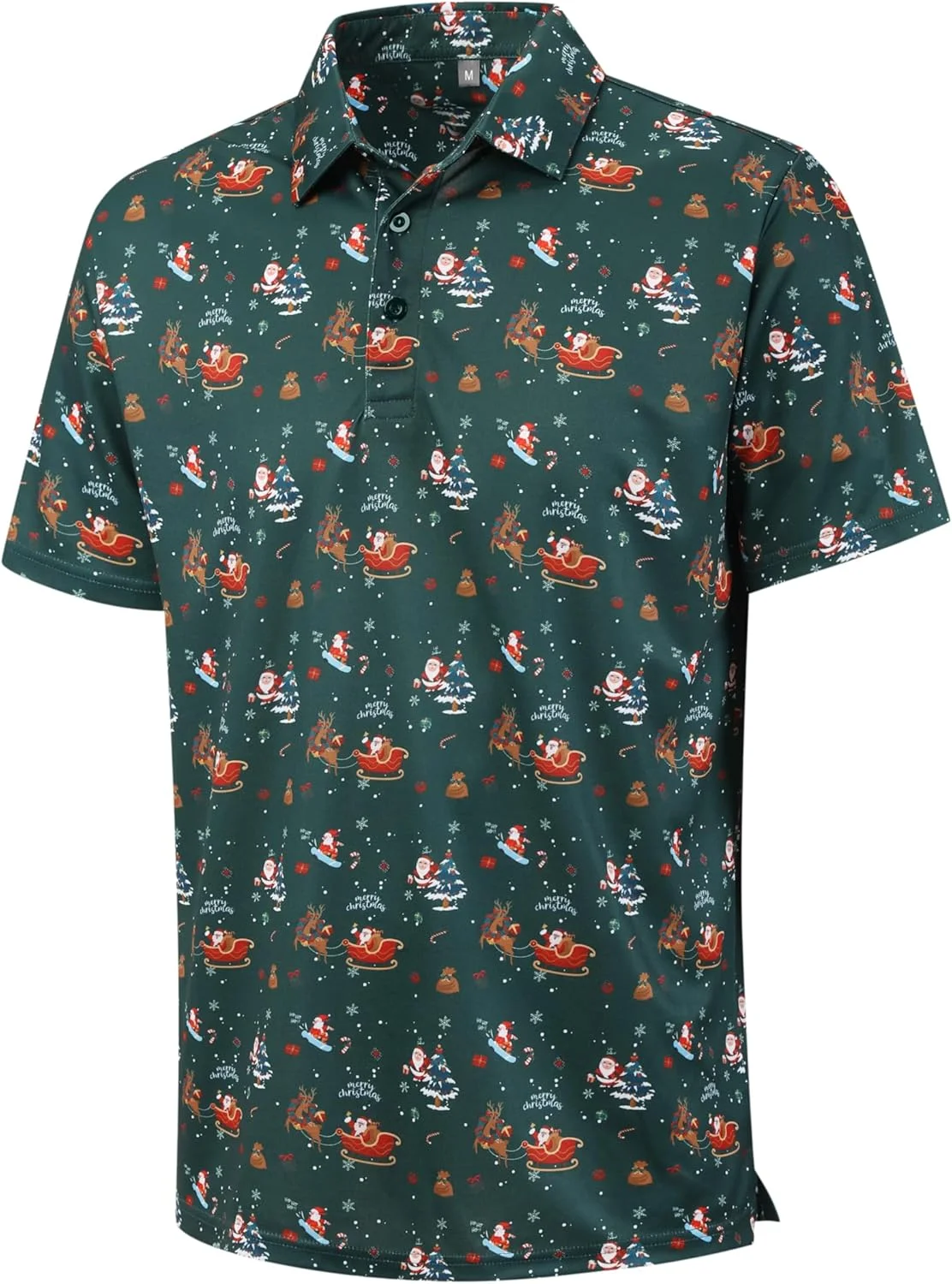 پولوشرت آستین کوتاه مردانه طرح دار و خنک مناسب گلف