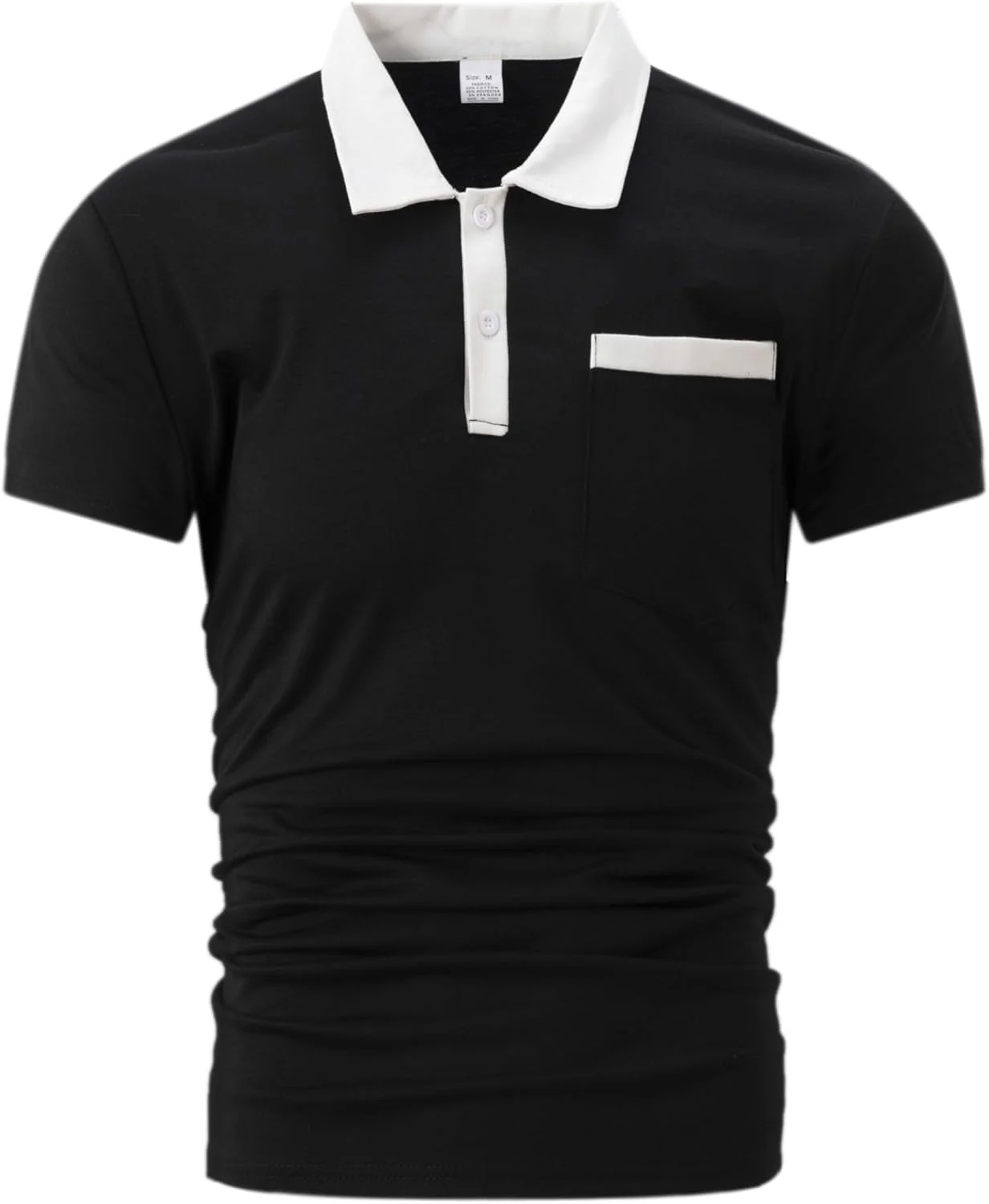 پولوشرت آستین کوتاه مردانه دکمه دار، مناسب گلف، مدل اسلیم فیت، دارای جیب و یقه، مناسب بهار و تابستان، تاپ های شیک پولوشرت آستین کوتاه مردانه دکمه دار، مناسب گلف، مدل اسلیم فیت، دارای جیب و یقه، مناسب بهار و تابستان، تاپ های شیک