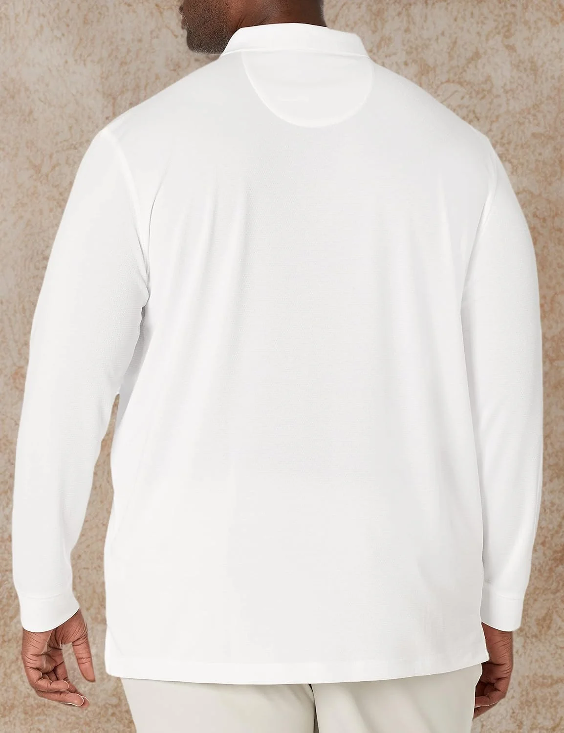 پولوشرت آستین بلند مردانه کالاوی، فناوری Opti-Dri، محافظت در برابر آفتاب، پیراهن های گلف مردانه